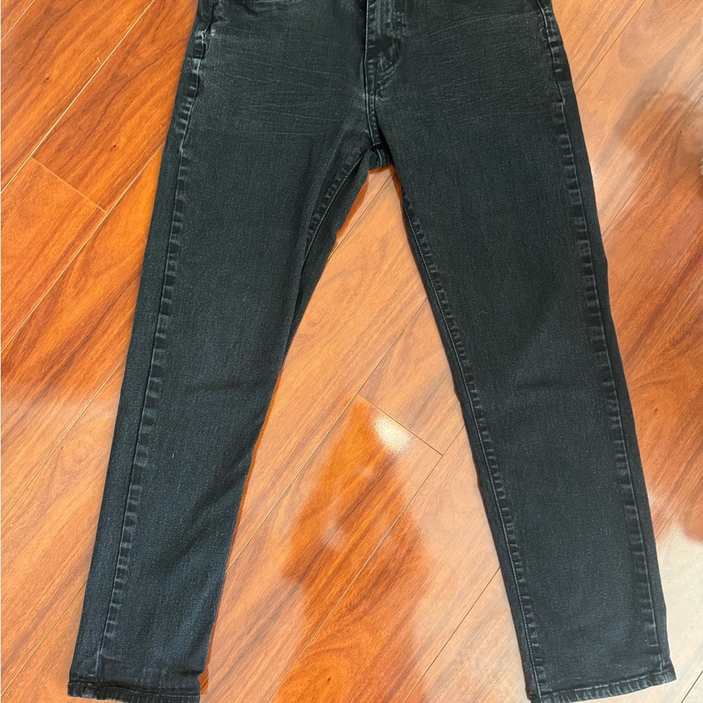Kenneth Cole Jeans Mens 30x30 Black Dark Wash Athletic Fit Denim